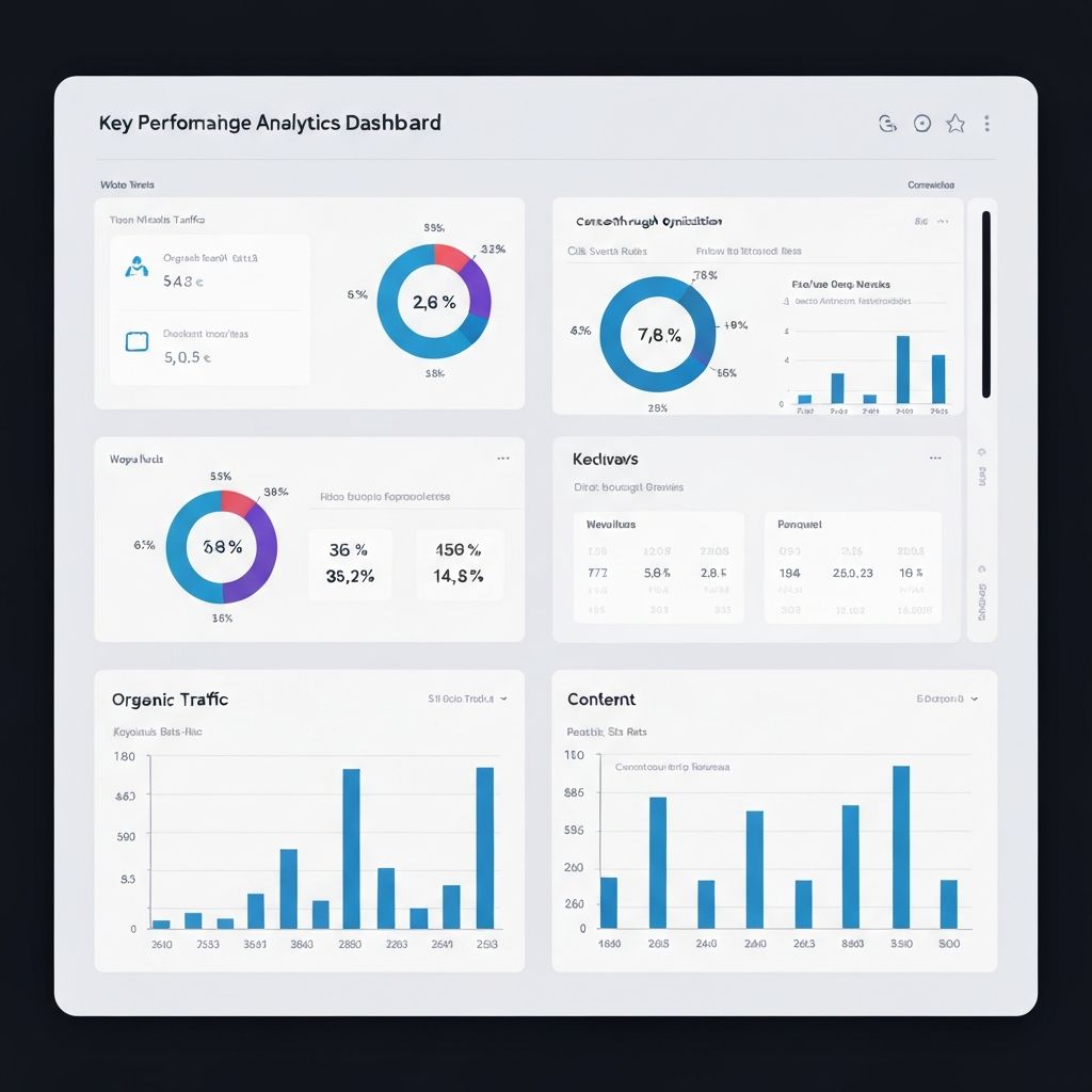 Dashboard de analytics y marketing digital