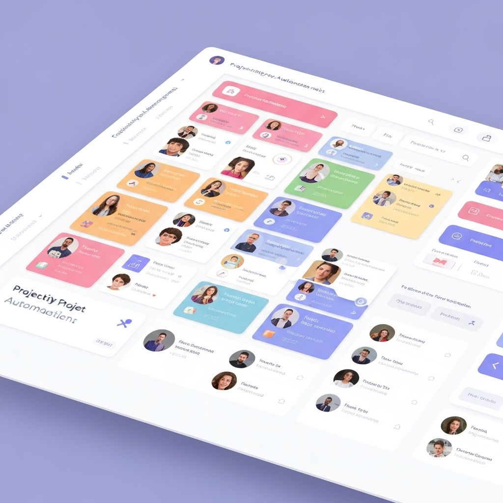 Dashboard de gestión de proyectos automatizado